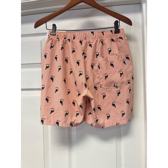 Mosmann Australia Orange Toucan Swim Trunks sz M NWOT - Picture 4 of 6